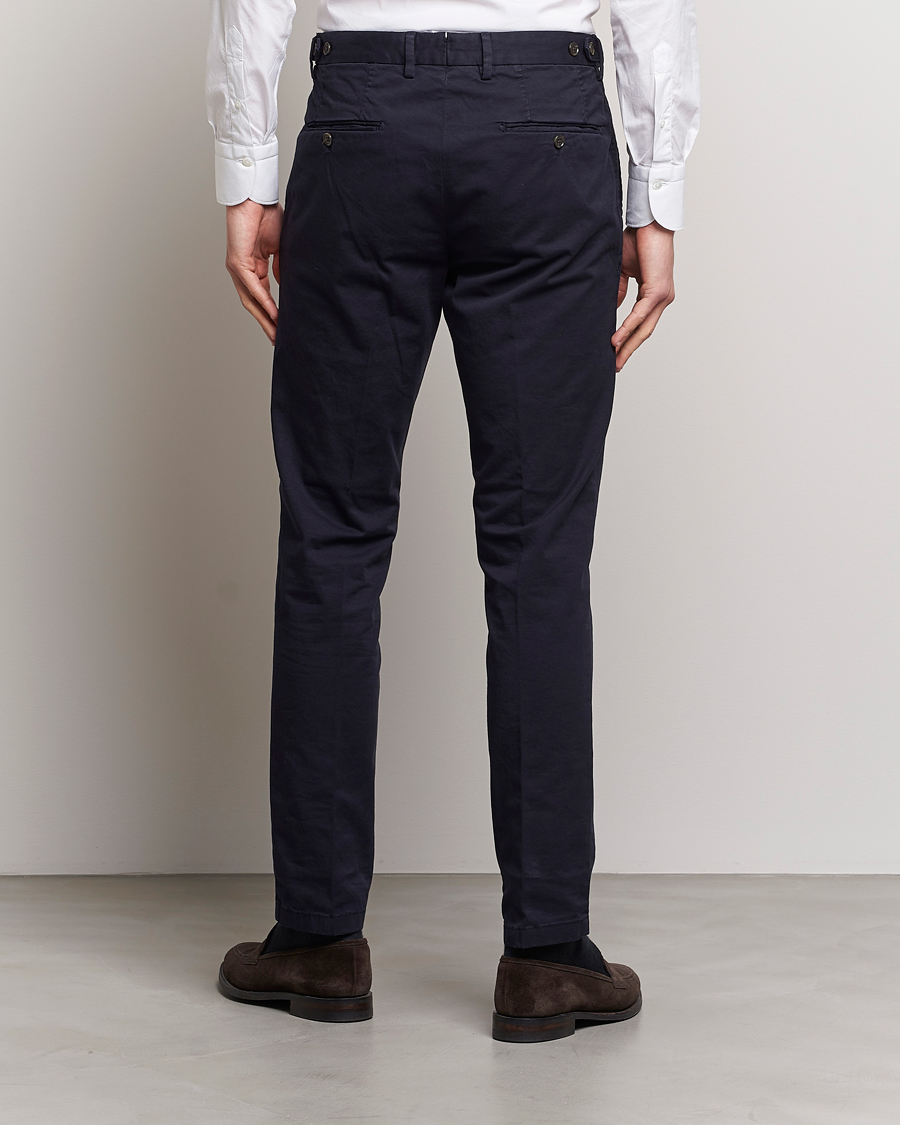 Heren | Broeken | Oscar Jacobson | Danwick Cotton Trousers Navy