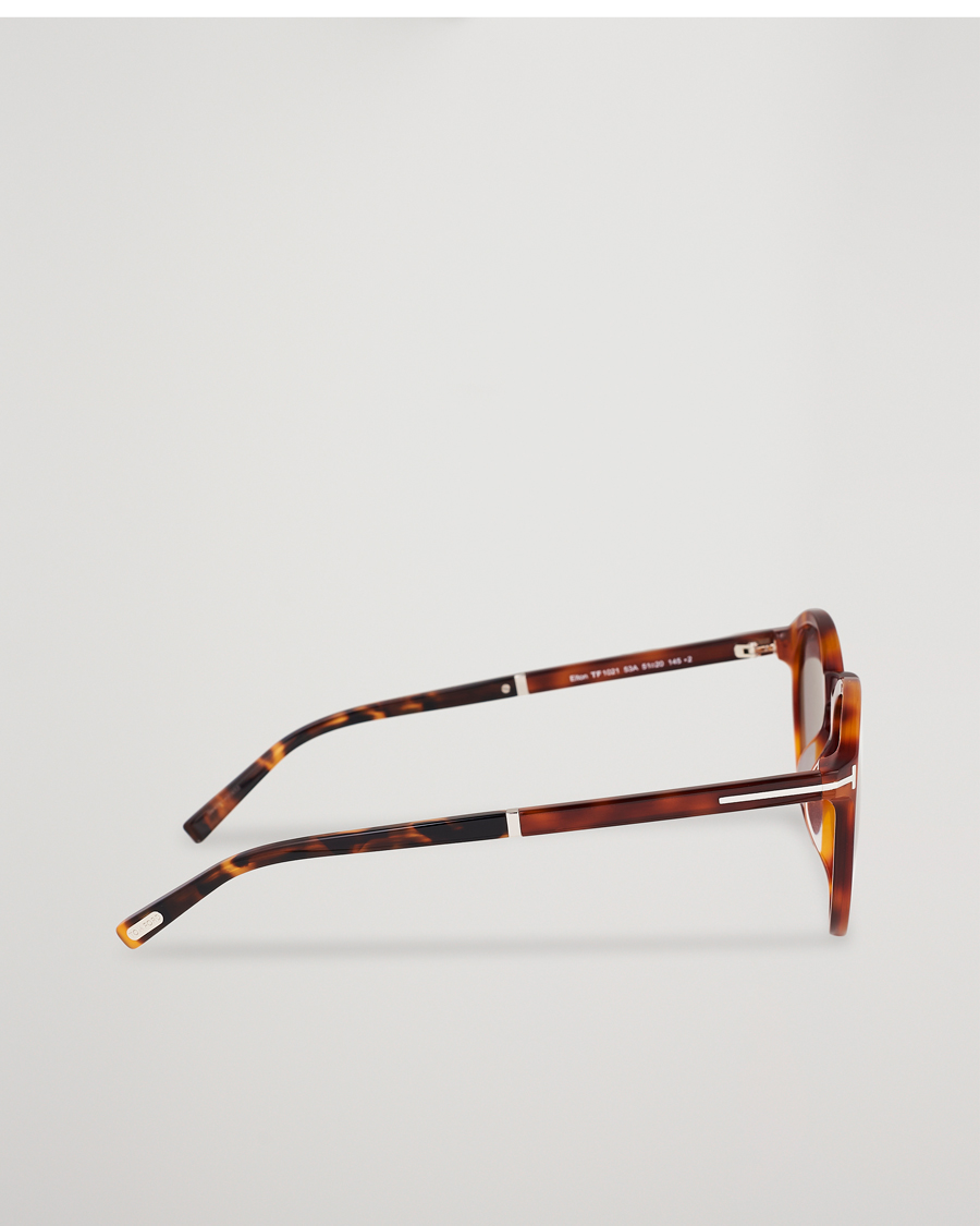 Heren | Zonnebrillen | Tom Ford | Elton Sunglasses Blonde Havana/Smoke