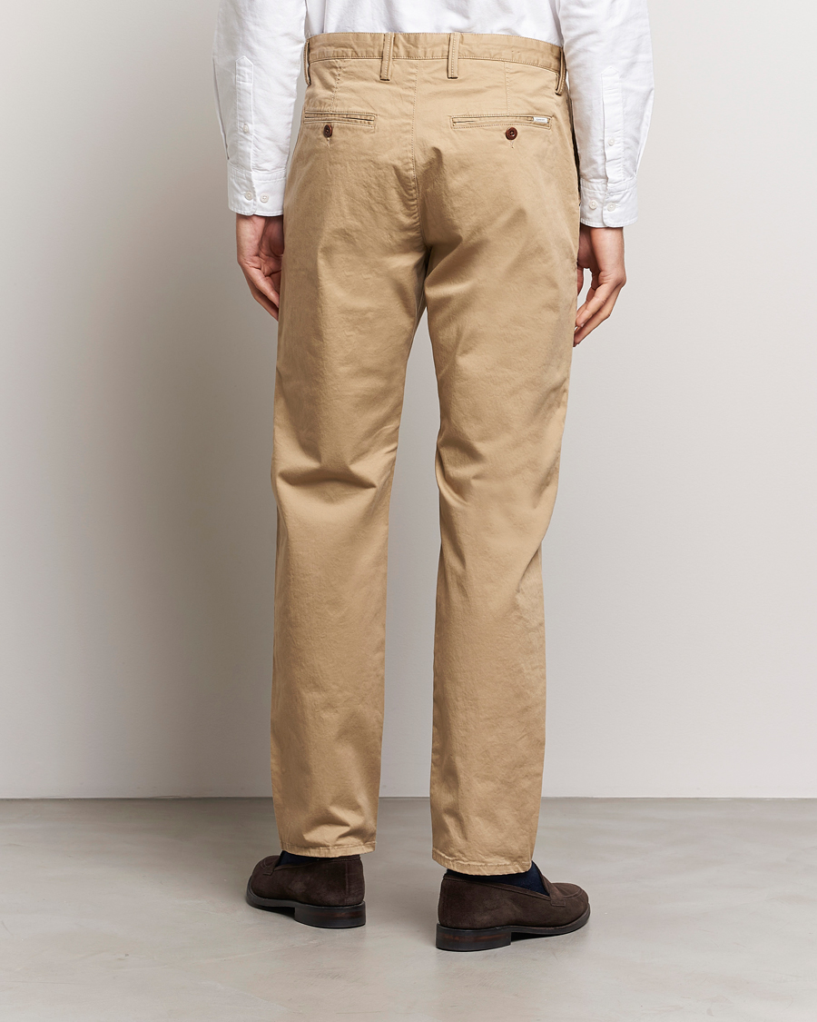 Heren | Broeken | GANT | Regular Fit Twill Chino Dark Khaki