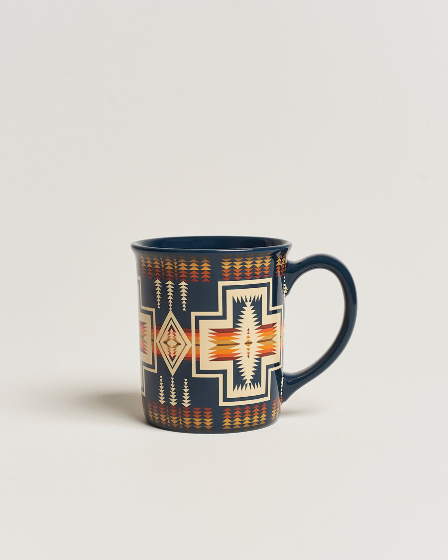 Heren | Pendleton 18oz Ceramic Mug Harding Navy | Pendleton | 18oz Ceramic Mug Harding Navy