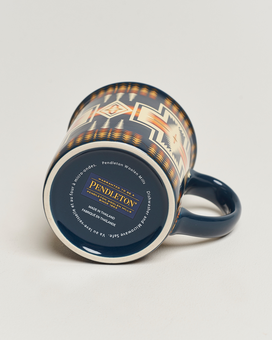 Heren | Pendleton 18oz Ceramic Mug Harding Navy | Pendleton | 18oz Ceramic Mug Harding Navy