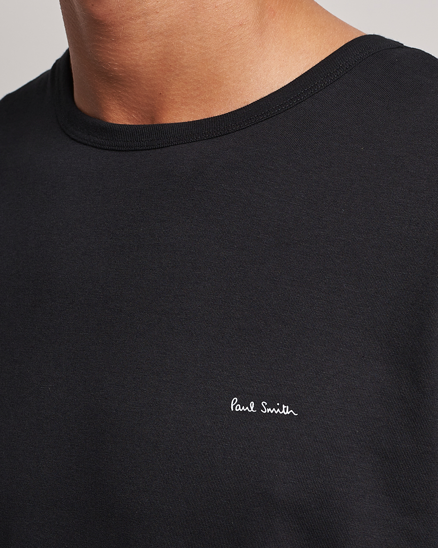 Heren | T-shirts | Paul Smith | 3-Pack Crew Neck T-Shirt Black/Grey/White