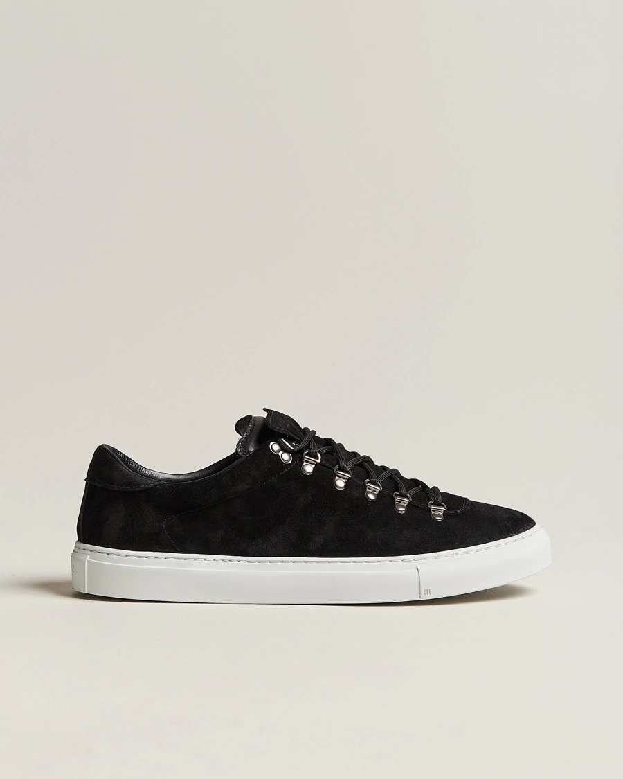 Heren | Sneakers | Diemme | Marostica Low Sneaker Black Suede