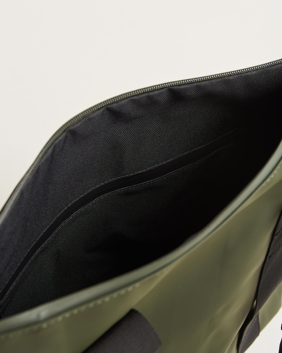 Heren | Tassen | RAINS | Tote Bag Rush Green