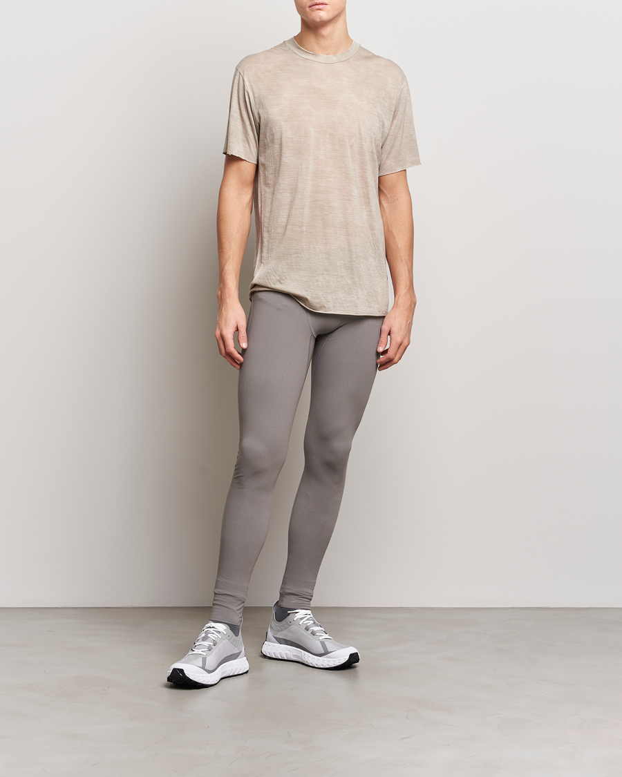 Heren | T-Shirts | Satisfy | CloudMerino T-Shirt Sun Bleached Greige