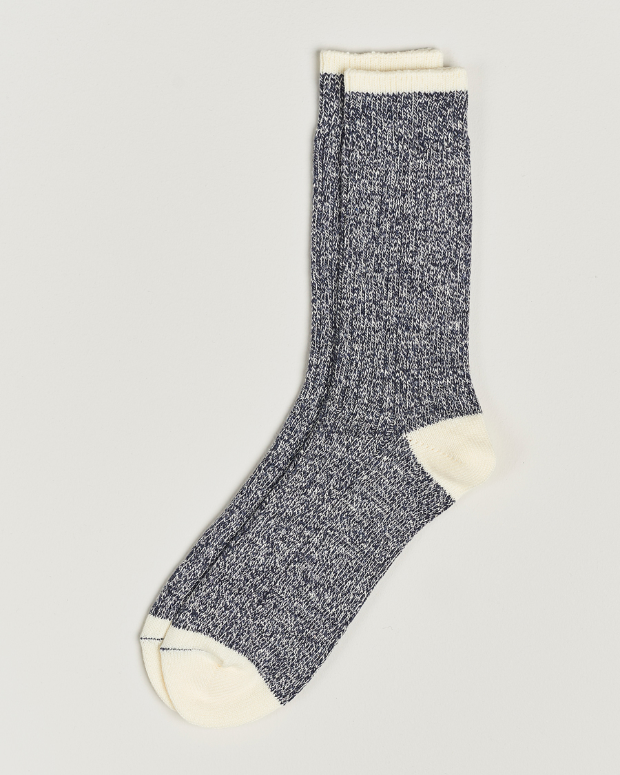 Heren | Ondergoed | BEAMS PLUS | Rag Socks Navy