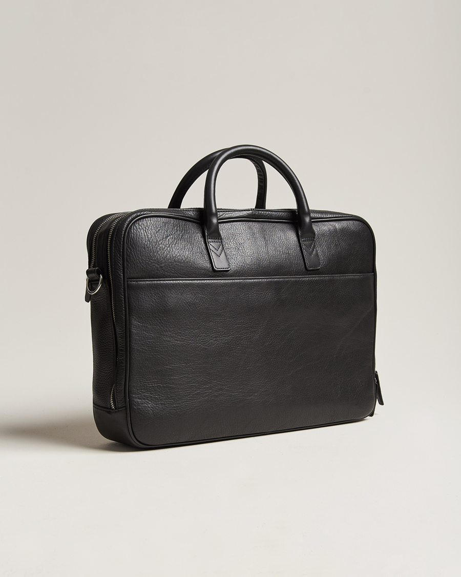 Heren | Loake 1880 Westminster Grain Leather Briefcase Black | Loake 1880 | Westminster Grain Leather Briefcase Black