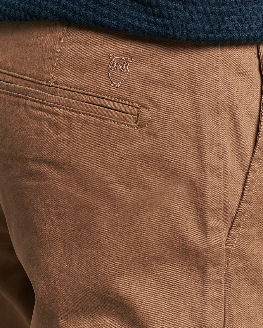 Heren | Broeken | KnowledgeCotton Apparel | Chuck Regular Cotton Twill Chino Tuffet