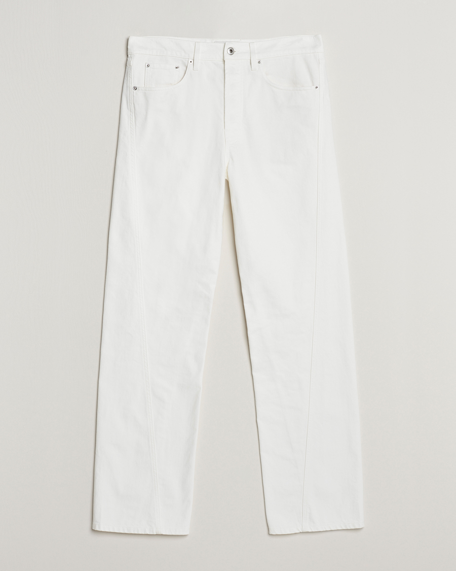 Heren | Broeken | Lanvin | Regular Fit 5-Pocket Pants Optic White