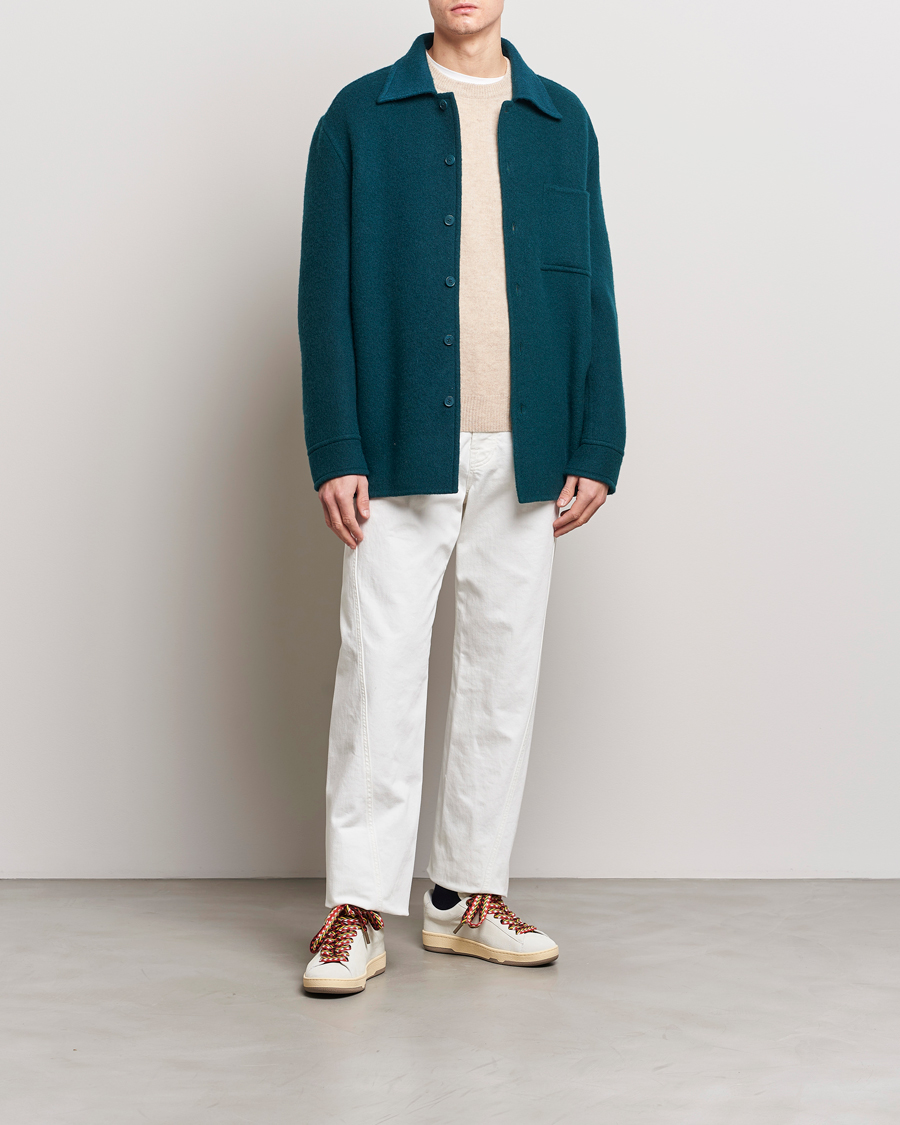 Heren | Broeken | Lanvin | Regular Fit 5-Pocket Pants Optic White