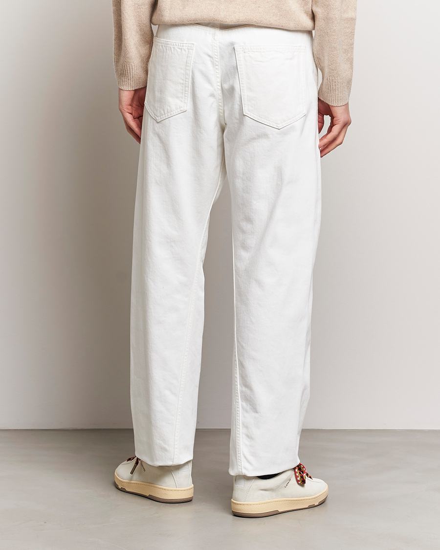 Heren | Broeken | Lanvin | Regular Fit 5-Pocket Pants Optic White