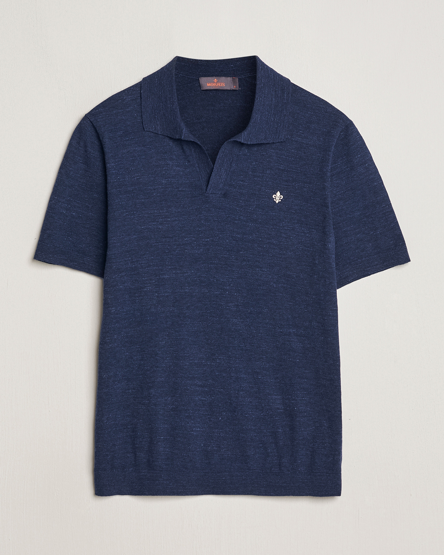 Heren | Polo's | Morris | Randall Cotton Resort Polo Navy