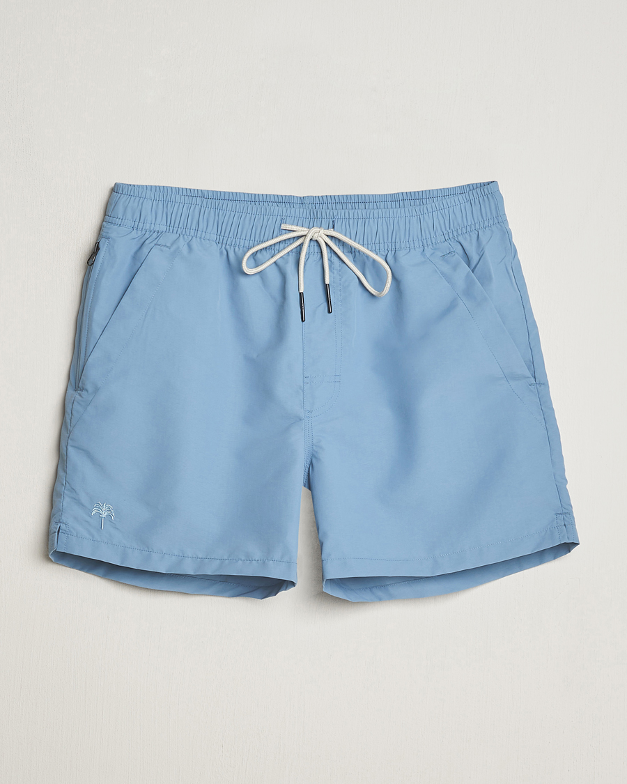 Heren | Zwembroek | OAS | Plain Swimshorts Sky