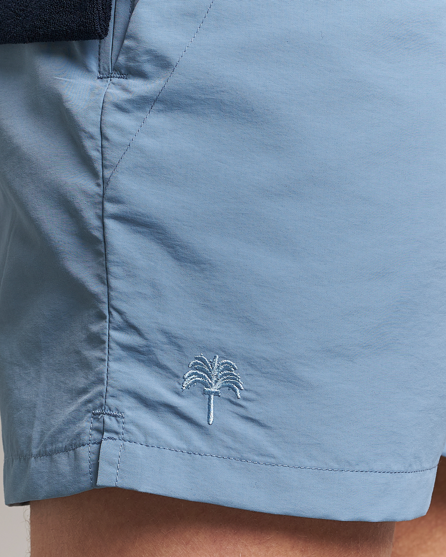 Heren | Zwembroek | OAS | Plain Swimshorts Sky
