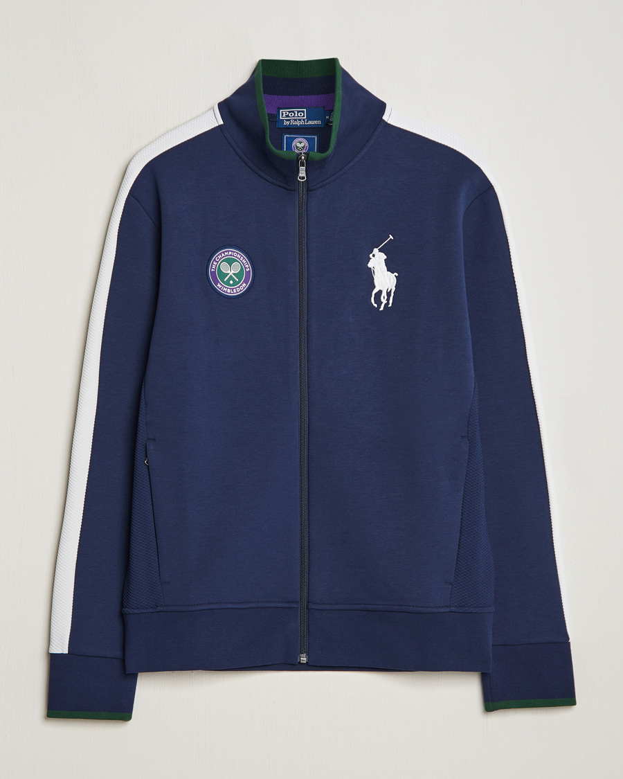 Heren | Truien | Polo Ralph Lauren | Wimbledon Full Zip Navy/White