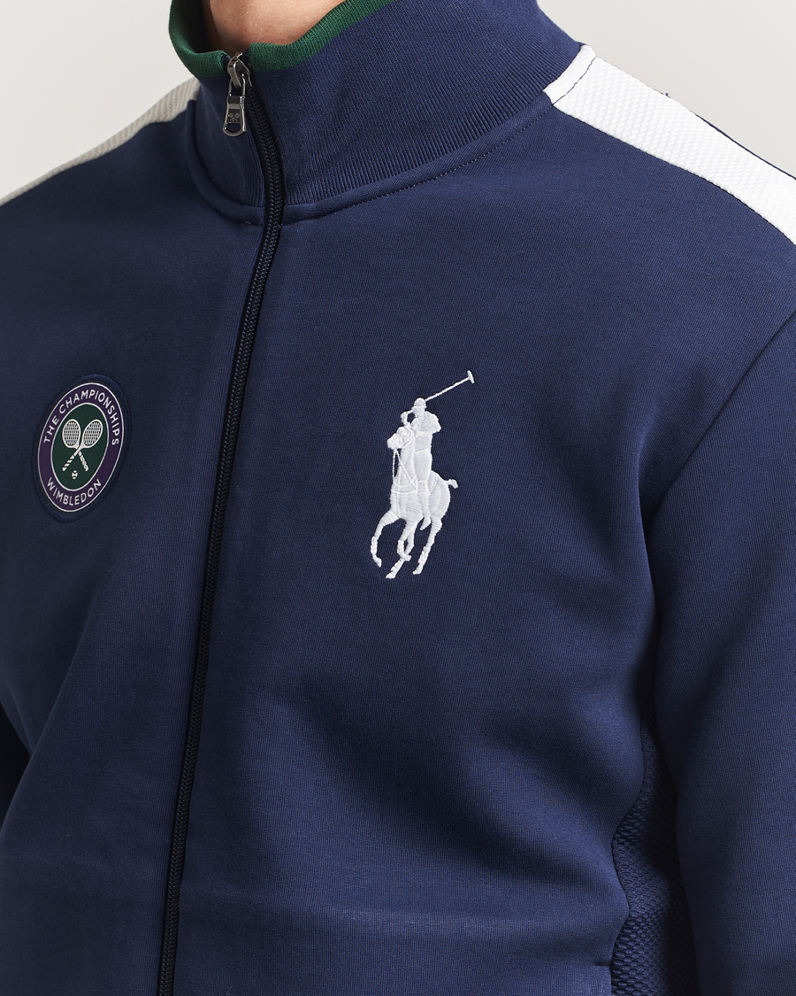 Heren | Truien | Polo Ralph Lauren | Wimbledon Full Zip Navy/White