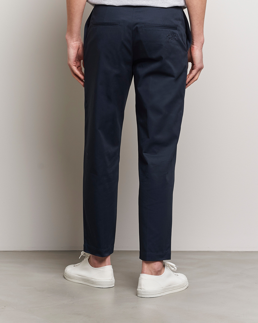 Heren | Broeken | Maison Kitsuné | Straight Chino Deep Navy