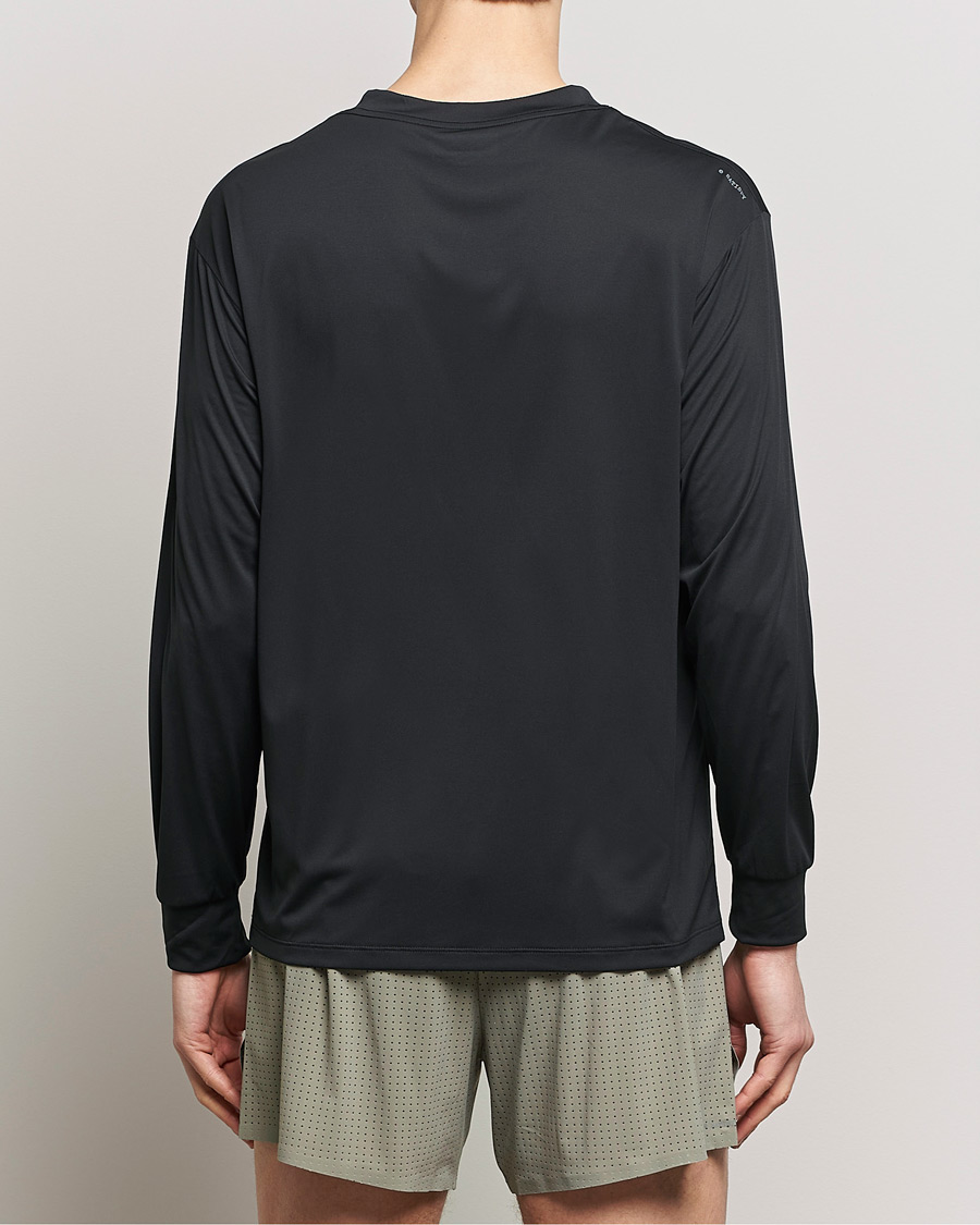 Heren | T-shirts | Satisfy | AuraLite Long Sleeve T-Shirt Black