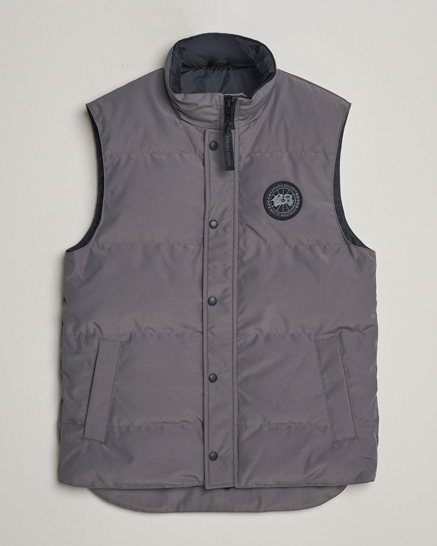 Heren | Jassen | Canada Goose Black Label | Garson Vest Coastal Grey