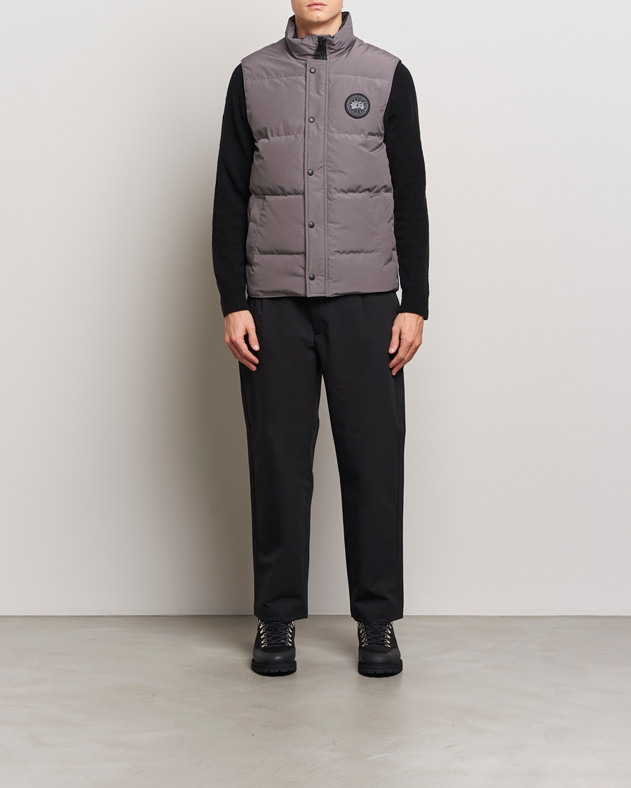 Heren | Jassen | Canada Goose Black Label | Garson Vest Coastal Grey