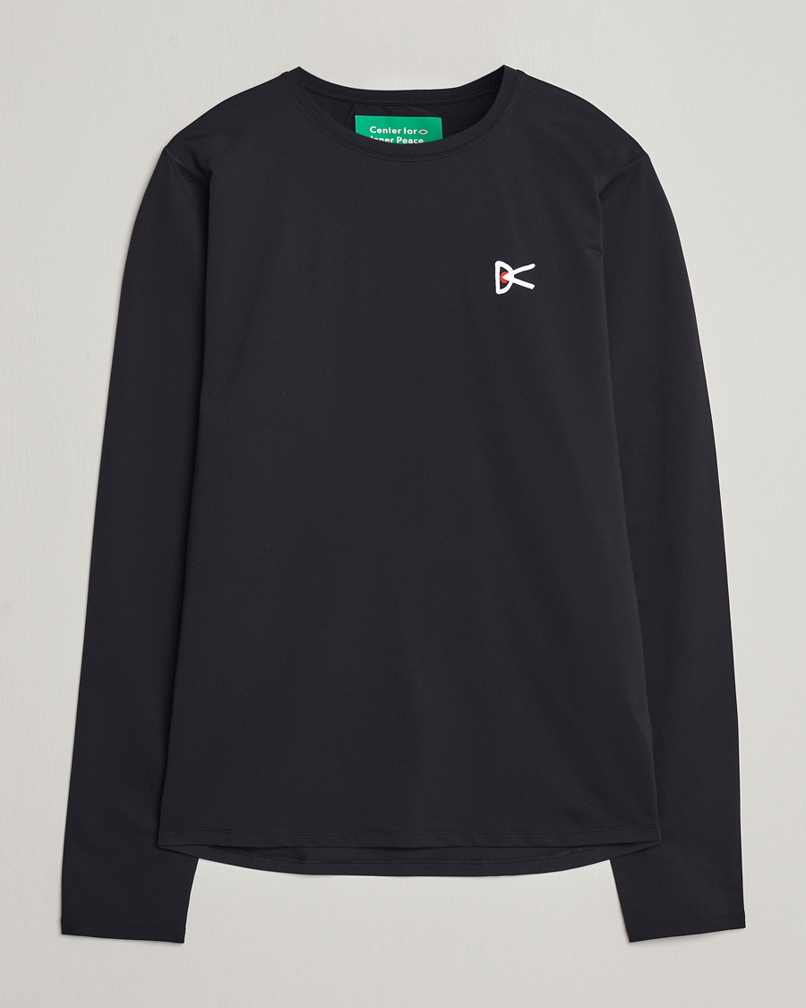 Heren | T-shirts | District Vision | Lightweight Long Sleeve T-Shirt Black