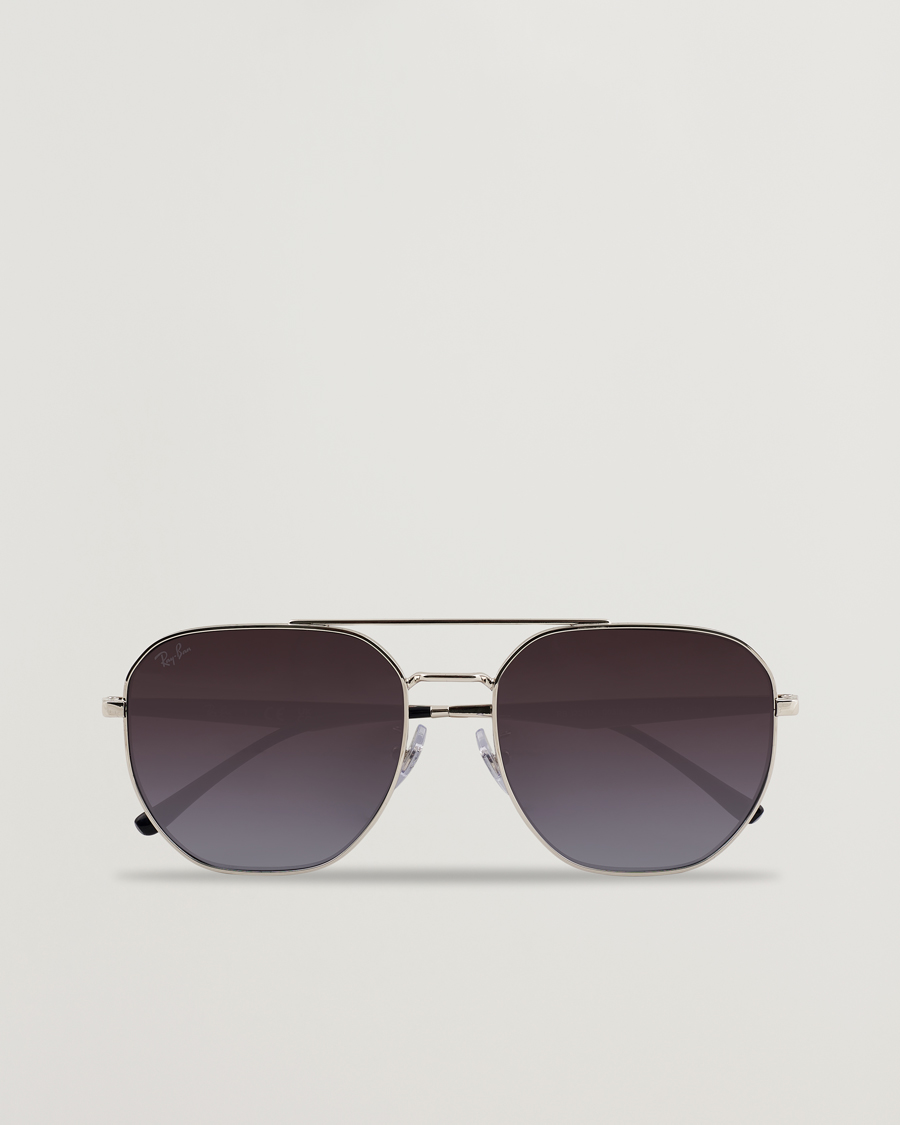 Heren | Zonnebrillen | Ray-Ban | Round Metal Sunglasses Silver