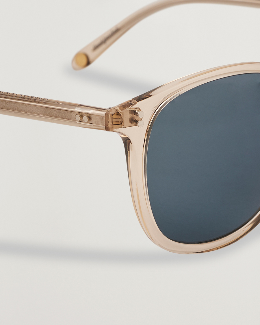Heren | Zonnebrillen | Garrett Leight | Kinney 49 Sunglasses Transparent/Blue