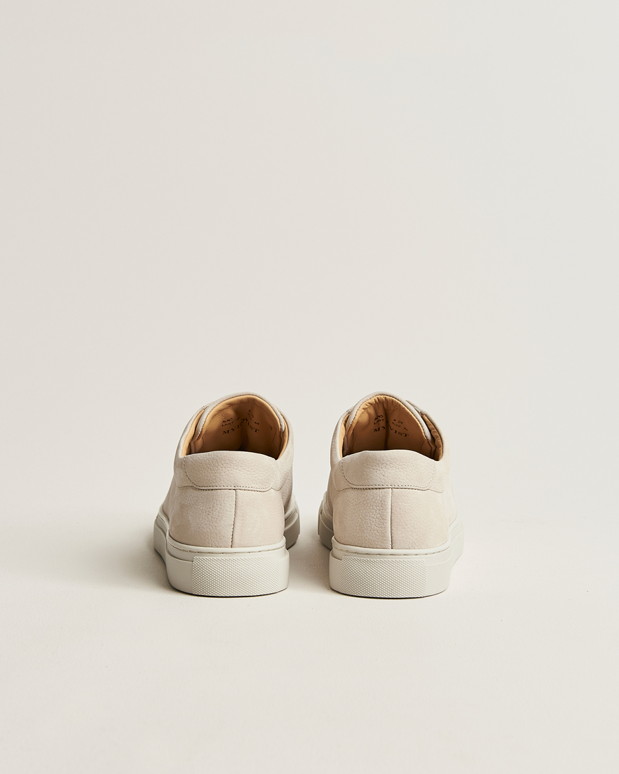Heren | Sneakers | Myrqvist | Alnö Sneakers Beige Nubuck