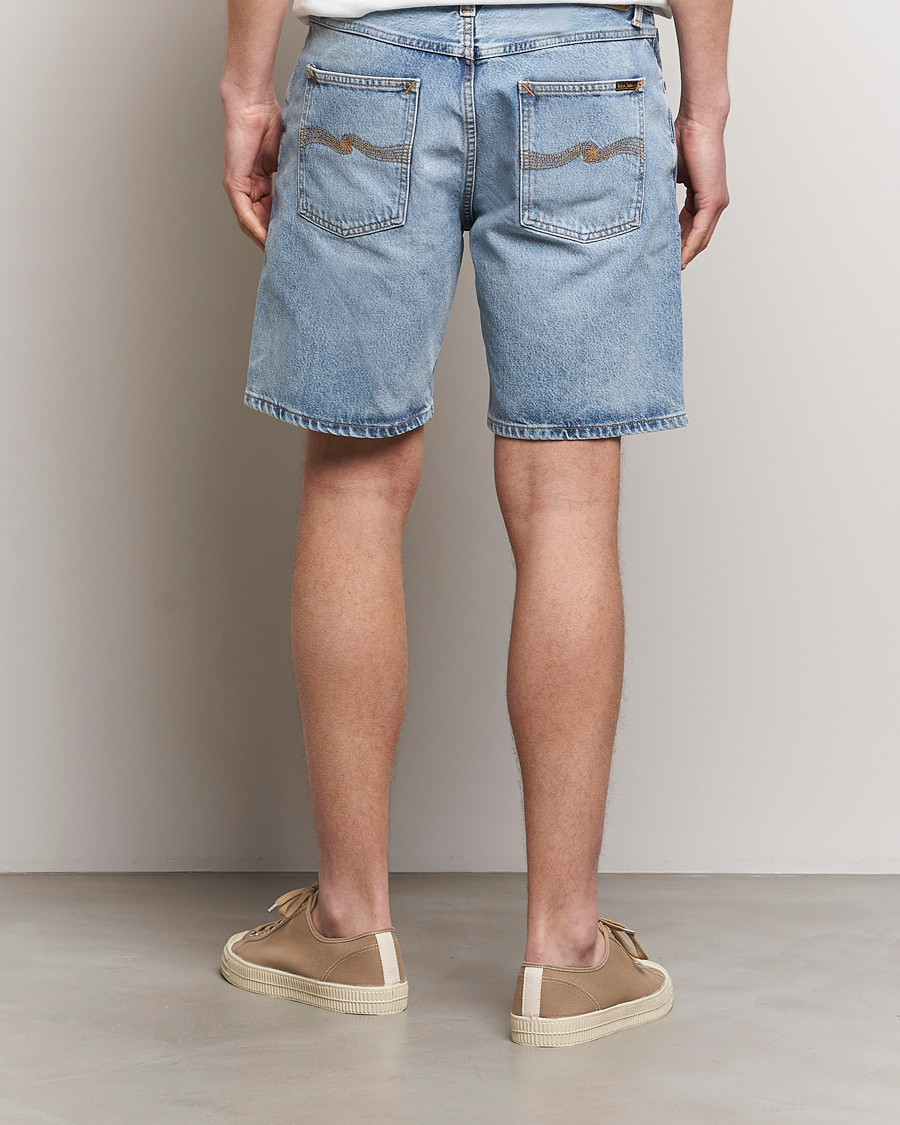 Heren | Korte broek | Nudie Jeans | Seth Denim Shorts Sea Salt