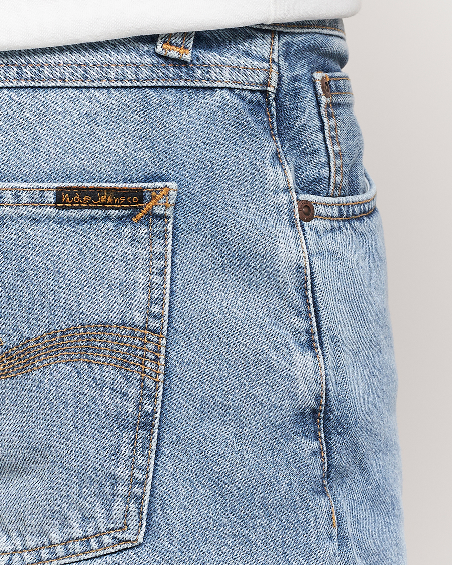 Heren | Korte broek | Nudie Jeans | Seth Denim Shorts Sea Salt