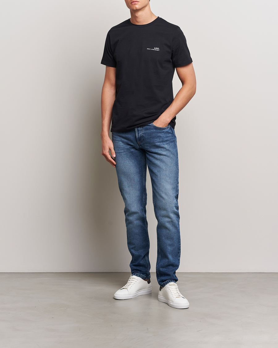 Heren | Jeans | A.P.C. | Petit New Standard Jeans Washed Indigo