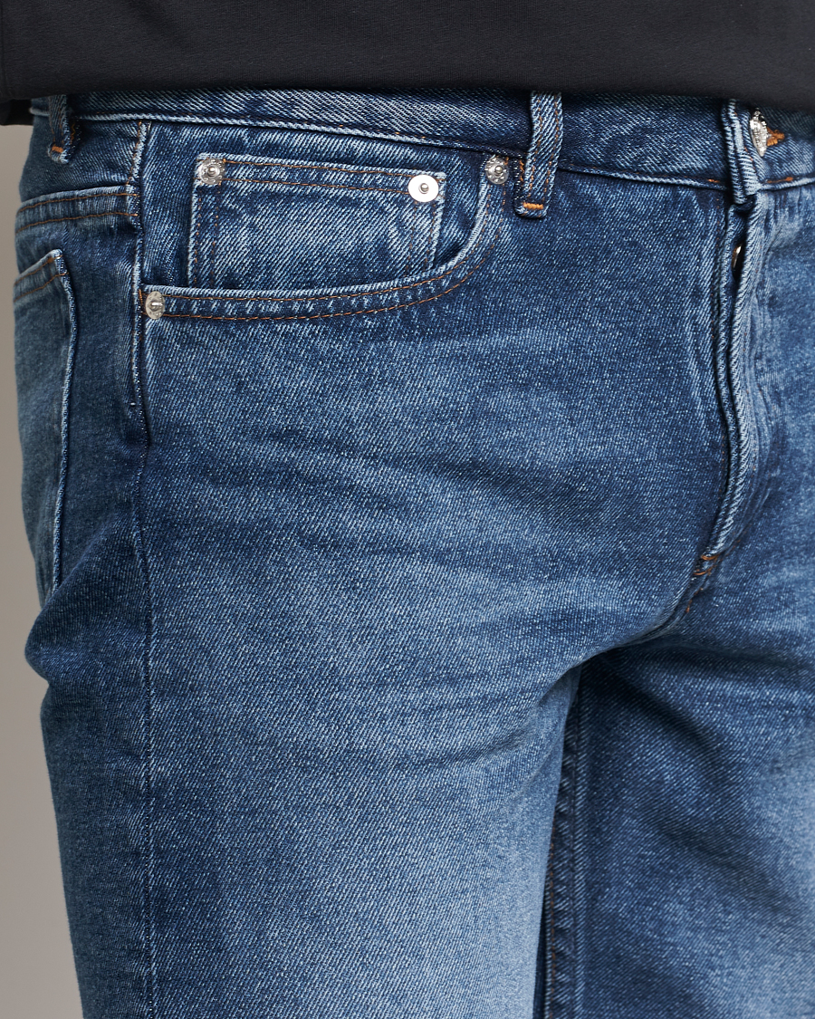 Heren | Jeans | A.P.C. | Petit New Standard Jeans Washed Indigo