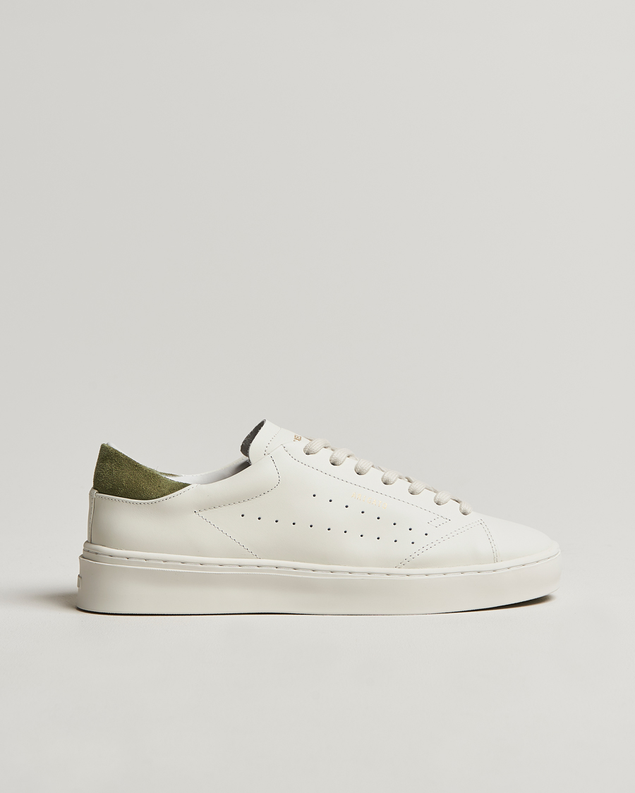 Heren | Axel Arigato Court Sneaker White/Khaki | Axel Arigato | Court Sneaker White/Khaki