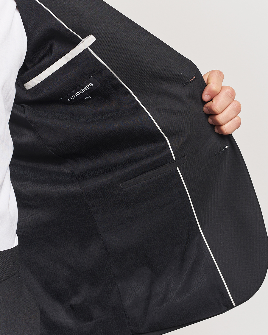 Heren | Blazers | J.Lindeberg | Elton Unlined Bi Stretch Travel Blazer Black