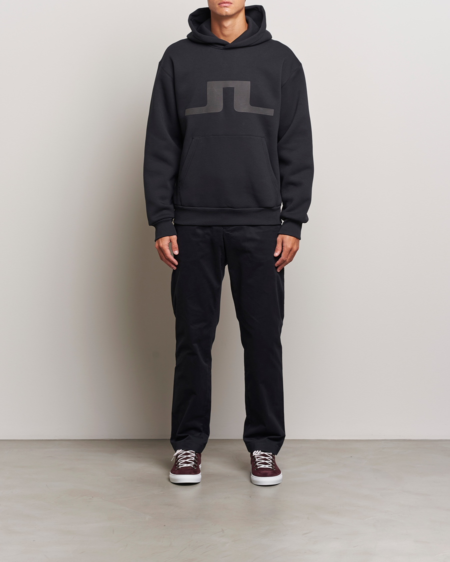 Heren | Broeken | J.Lindeberg | Lois Cloud Satin Pants Black