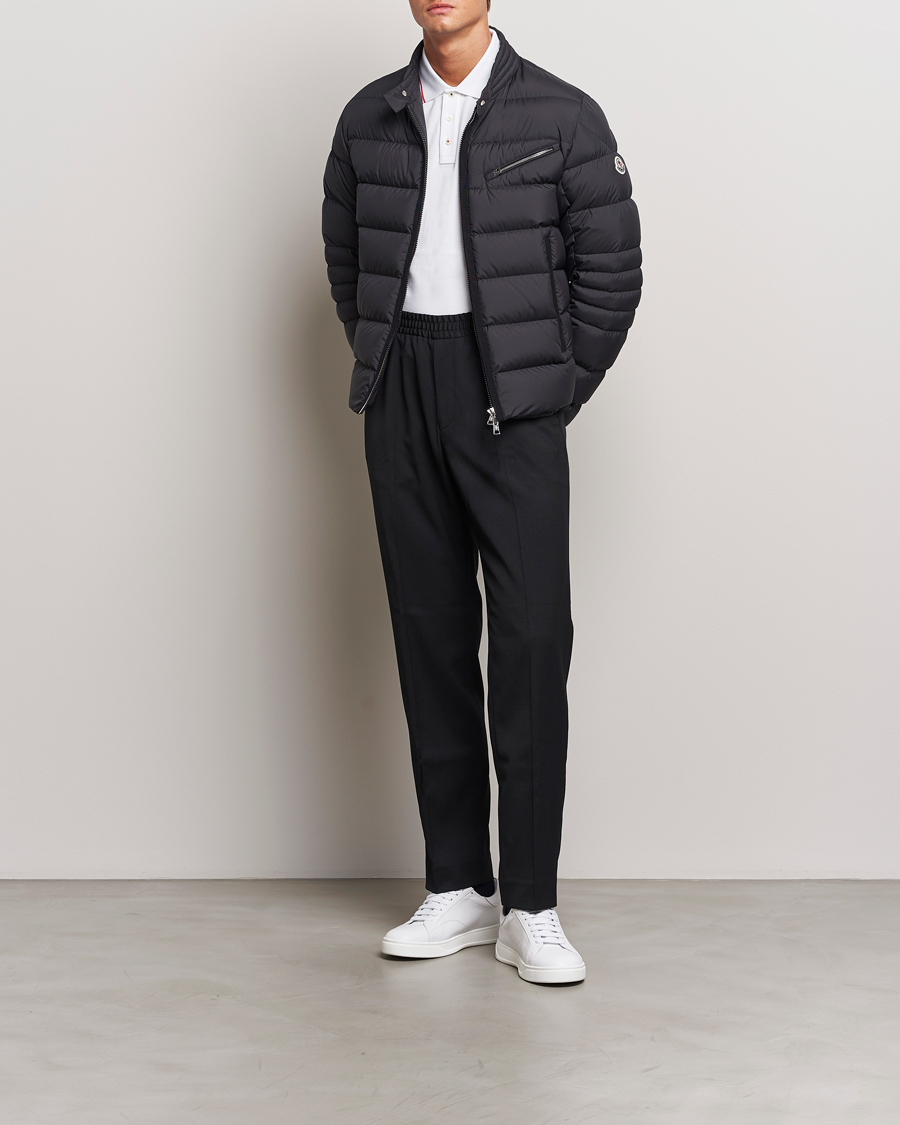 Heren | Jassen | Moncler | Souillet Biker Jacket Black