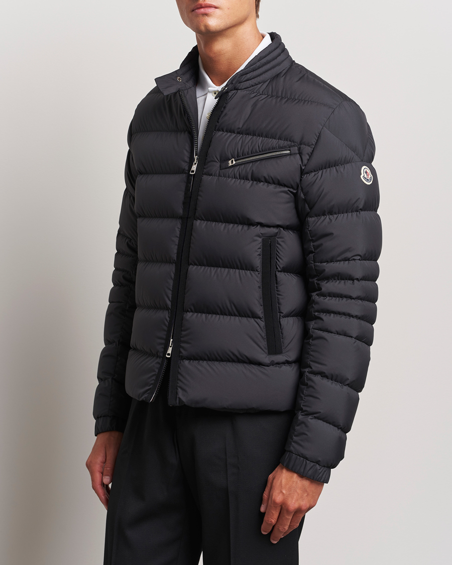 Heren | Jassen | Moncler | Souillet Biker Jacket Black