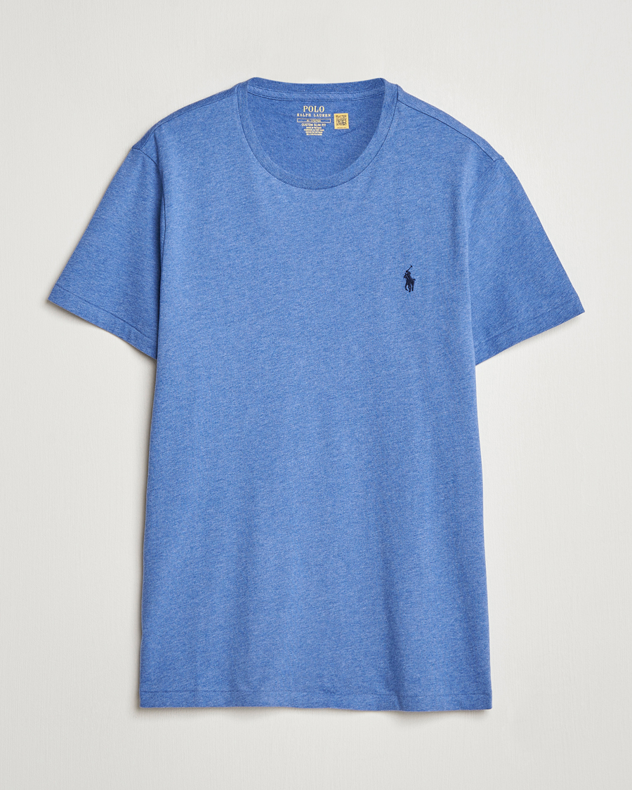 Heren | T-shirts | Polo Ralph Lauren | Crew Neck T-Shirt Faded Royal Heahter