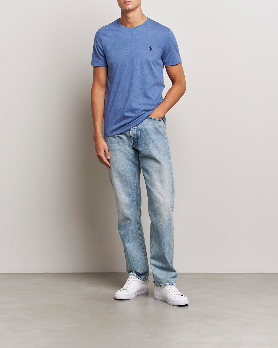Heren | T-shirts | Polo Ralph Lauren | Crew Neck T-Shirt Faded Royal Heahter