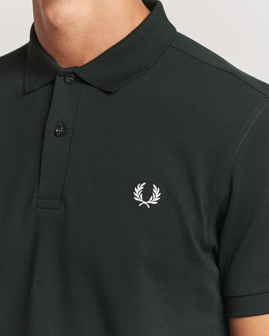 Heren | Polo's | Fred Perry | Plain Polo Shirt Night Green
