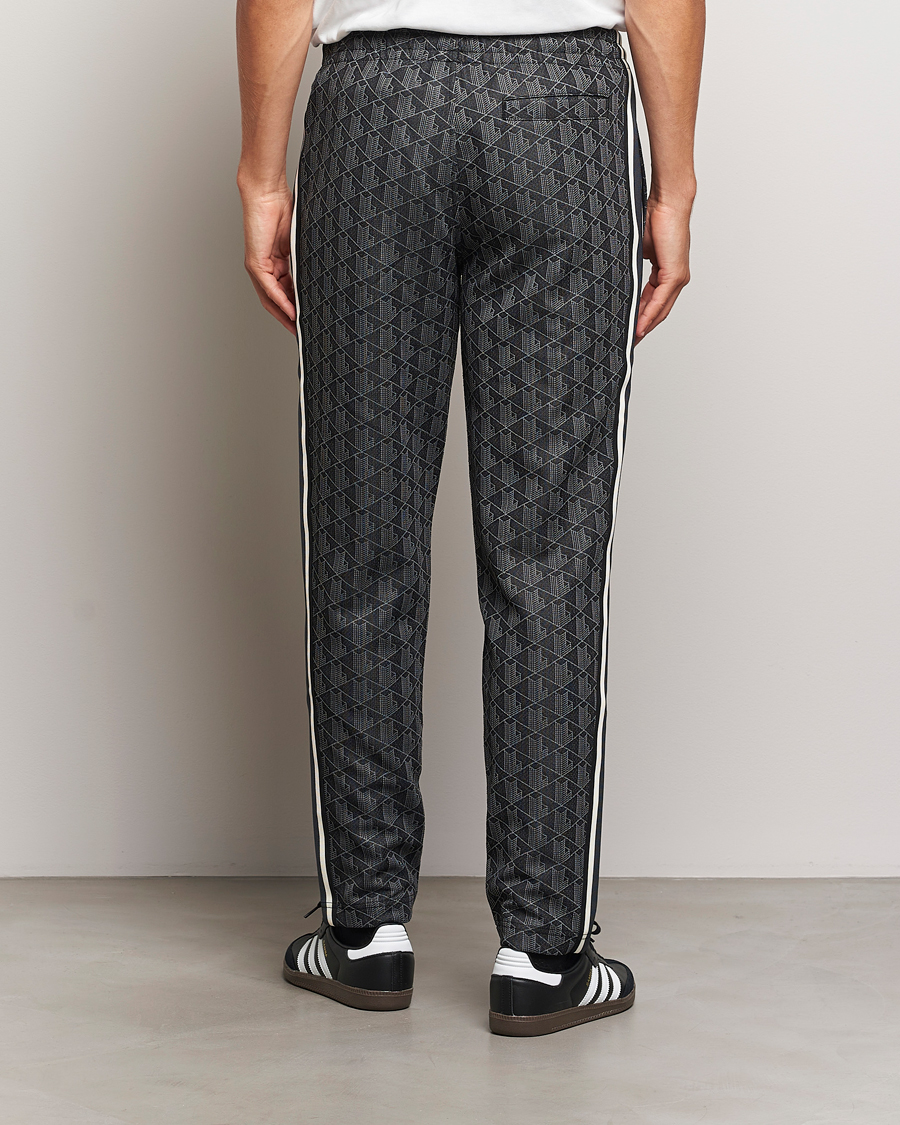 Heren | Broeken | Lacoste | Monogram Track Pants Black/Graphite