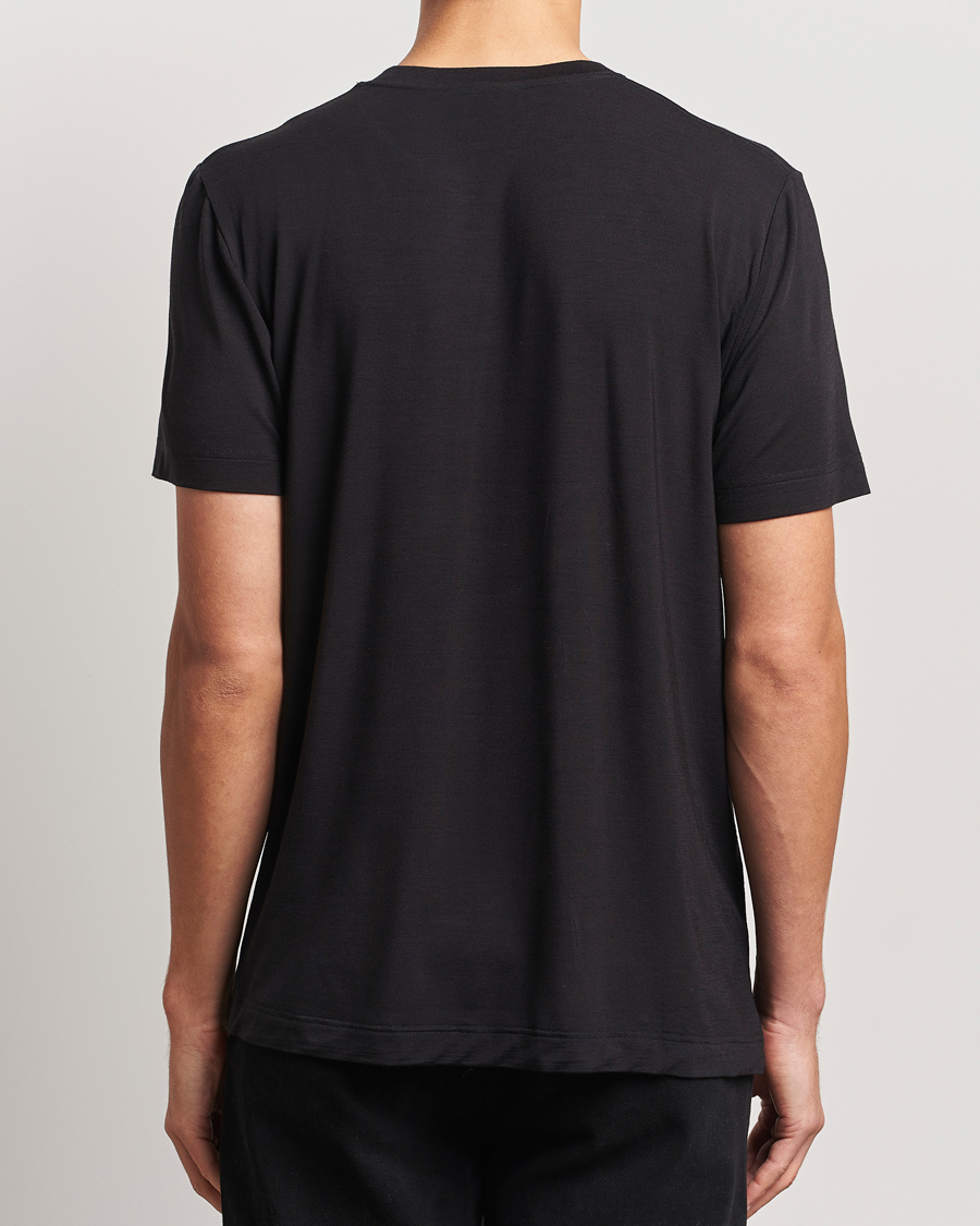 Heren | T-shirts | CDLP | Wool T-Shirt Black