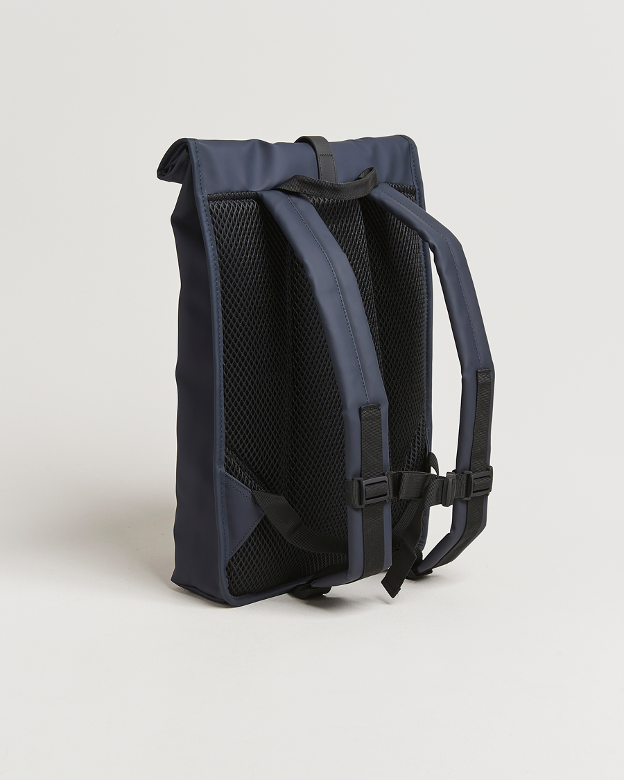Heren | Tassen | RAINS | Rolltop Rucksack Navy