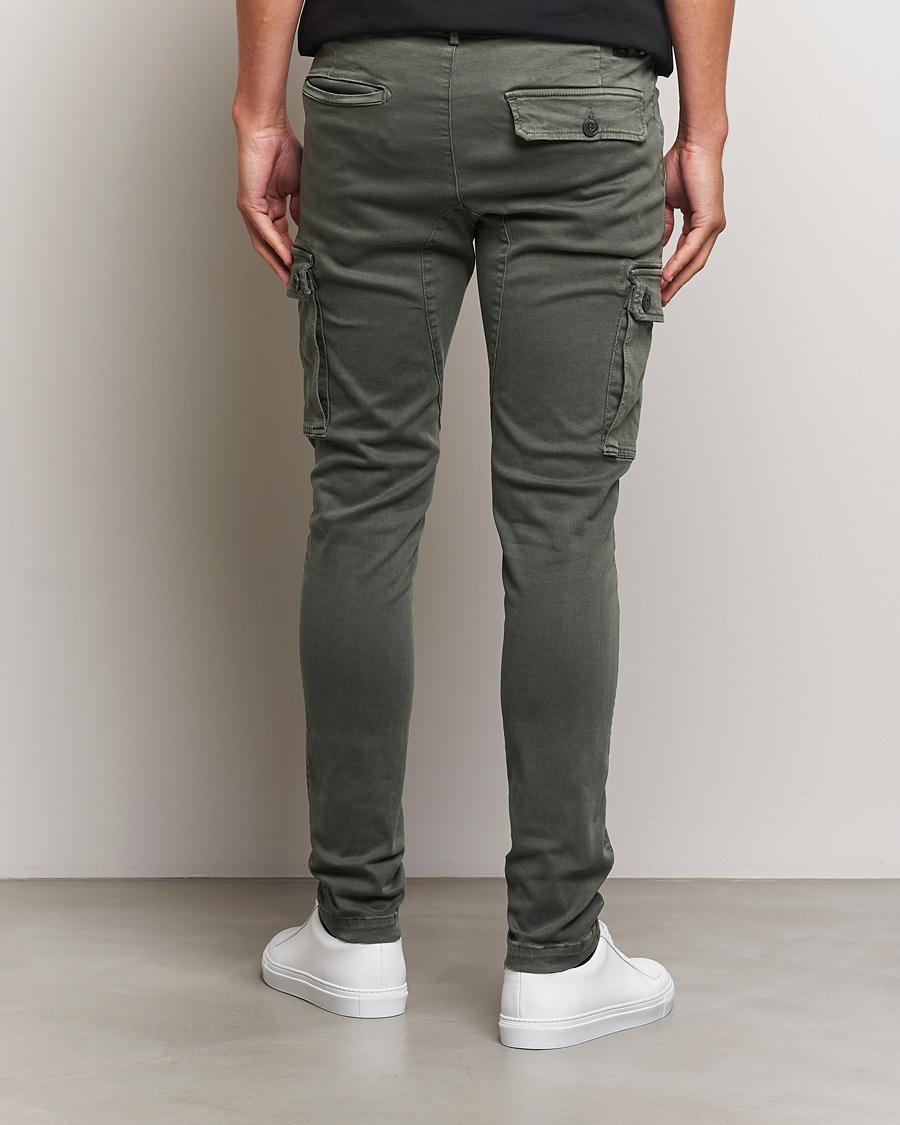 Heren | Broeken | Replay | Jaan Hyperflex Cargo Pants Dark Green