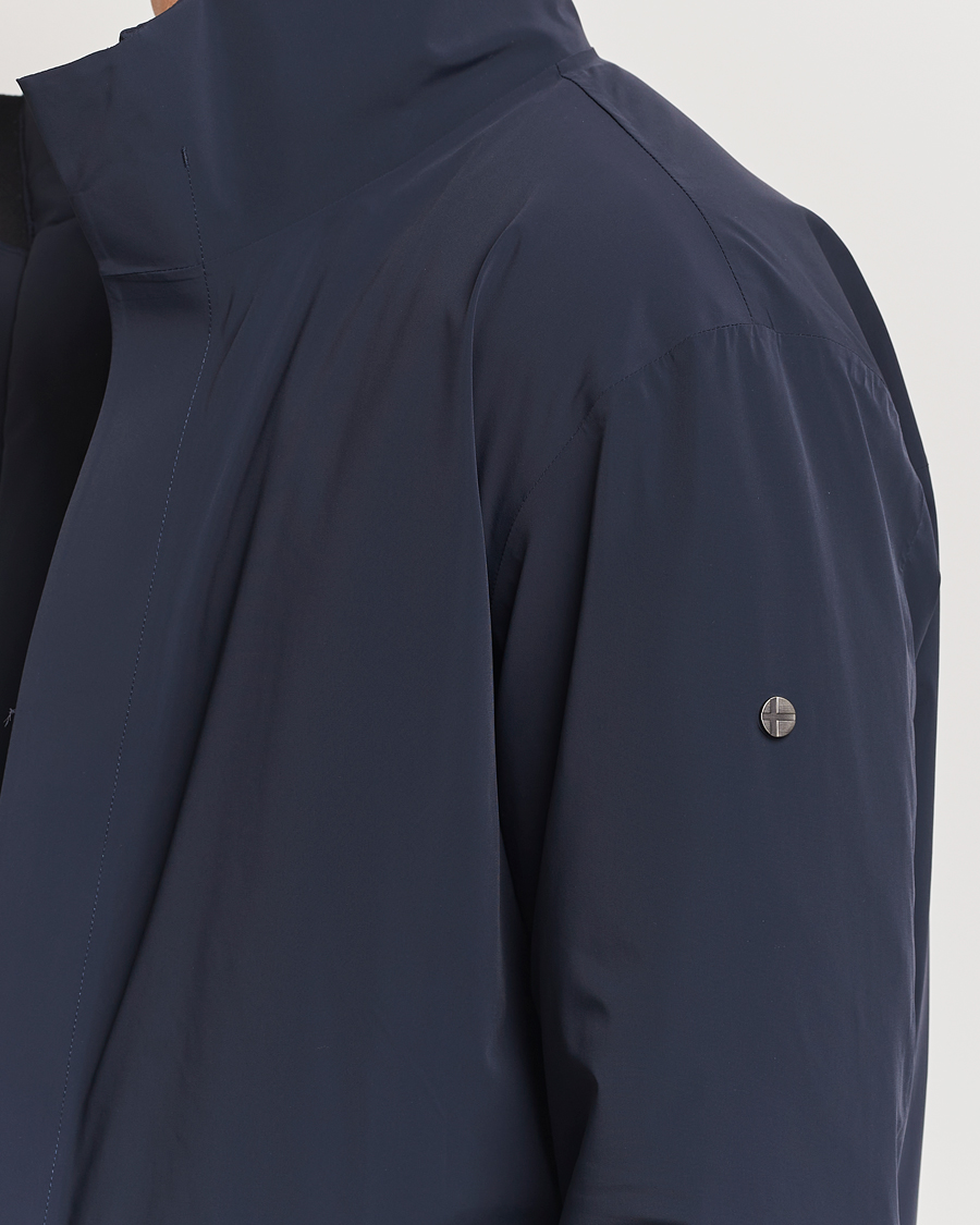 Heren | Jassen | Scandinavian Edition | Town II Waterproof Lightweight Coat Midnight Blue