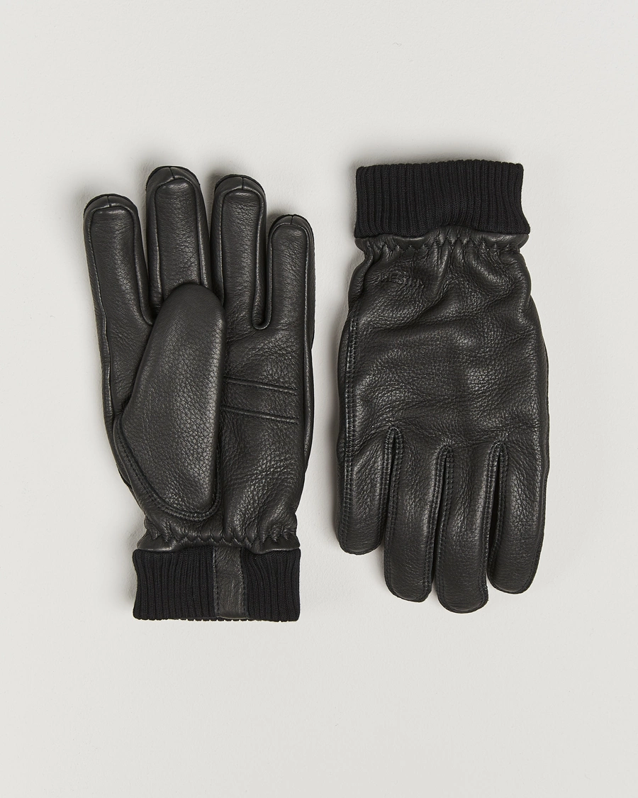 Heren | Handschoenen | Hestra | Tore Deerskin Primaloft Lined Glove Black