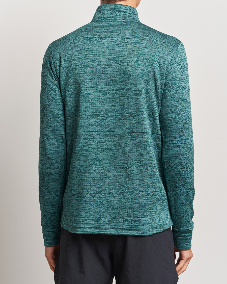 Heren | Truien | New Balance Running | Heat Grid Half Zip New Spruce