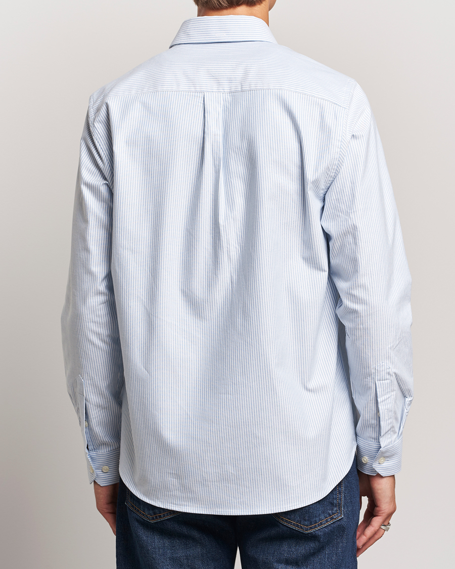 Heren | Overhemden | LES DEUX | Konrad Contrast Oxford Shirt Light Blue/White