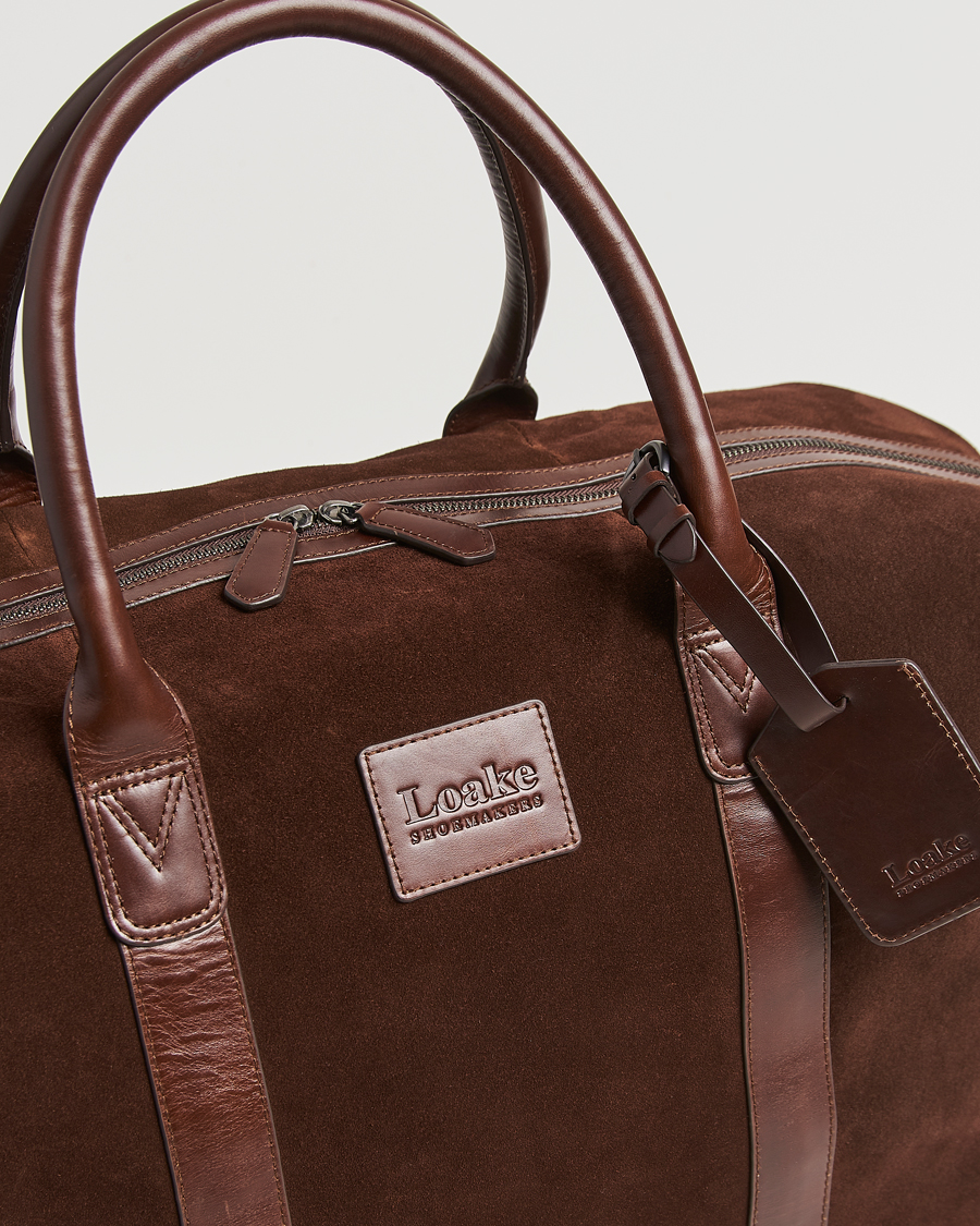 Heren | Loake 1880 Balmoral Suede Weekendbag Polo | Loake 1880 | Balmoral Suede Weekendbag Polo