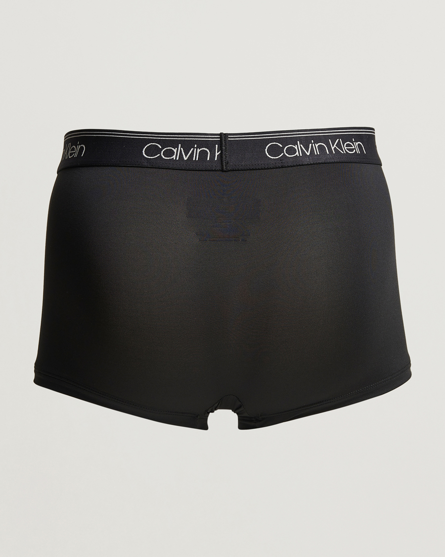 Heren | Ondergoed | Calvin Klein | 3-Pack Micro Stretch Trunk Red/Grey/Black